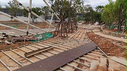 澳大利亚进口原木被扣木地板原材料轻微上浮和腾小编现场报道